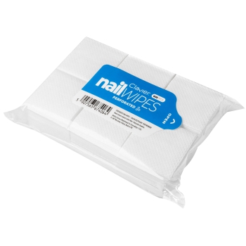 Perforowane waciki bezpyłowe do paznokci Clavier Nail Wipes - 1 warst. 600 szt.