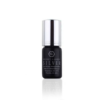 Secret Lashes Klej Do Przedłużania Rzęs Silver 3 g