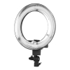 Lampa pierścieniowa Ring light 12' 35W fluorescent czarna + statyw