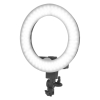 Lampa pierścieniowa Ring light 12' 35W led czarna + statyw