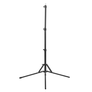 Lampa pierścieniowa Ring light 18' 55W fluorescent czarna + statyw
