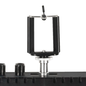 Lampa pierścieniowa Ring light 18' 55W fluorescent czarna + statyw