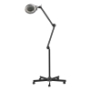 Lampa lupa led S5 + statyw led reg. natężenie światła czarna