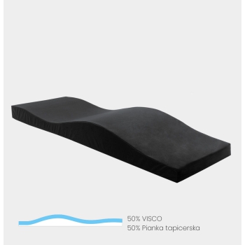 Materac anatomiczny BASIC CLOUD 60 cm kosmetyczny do przedłużania rzęs