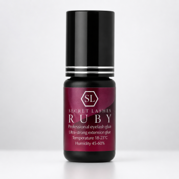 Secret Lashes Klej Do Przedłużania Rzęs Ruby 3 g