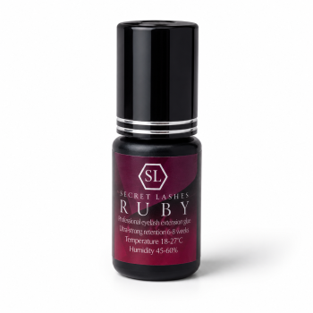 Secret Lashes Klej Do Przedłużania Rzęs Ruby 3 g