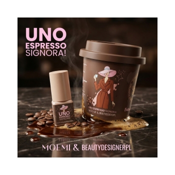 Moemi Klej Do Przedłużania Rzęs Uno Espresso Signora 3 ml