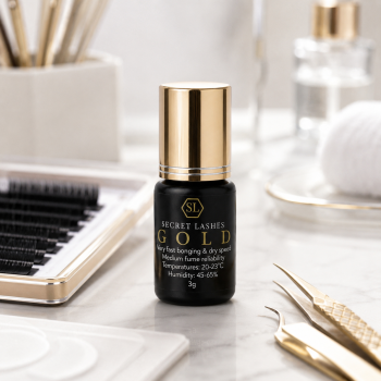Secret Lashes Klej Do Przedłużania Rzęs Gold 5 g