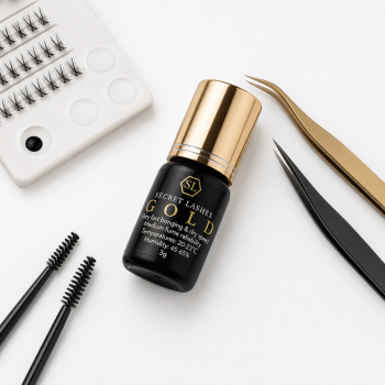 Secret Lashes Klej Do Przedłużania Rzęs Gold 5 g