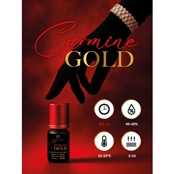 Secret Lashes Klej Carmine Gold 5g