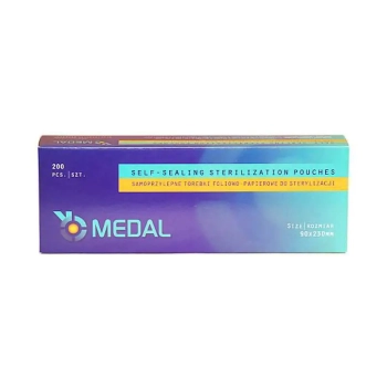 Medal Samoprzylepne Torebki Do Sterylizacji 90x230 mm 200 szt