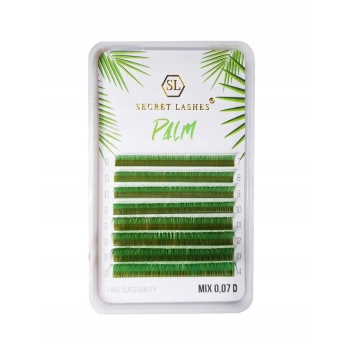 Secret Lashes Rzęsy Do Przedłużania Palm  D 0.07 mix