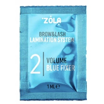 Utrwalacz laminacji rzęs i brwi ZOLA Color Lab 02 Lifting Blue Gel 3ml