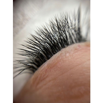 Jolash Black Feather Lashes Rzęsy Czarne M 0.07 9 mm