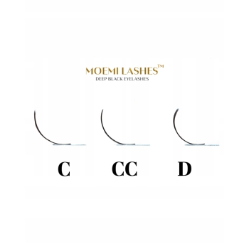 Rzęsy Moemi Lashes czarne CC 0,05 14 mm