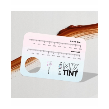 Moemi MIX TINT Paletka Z Miarką Do Farbowania Brwi