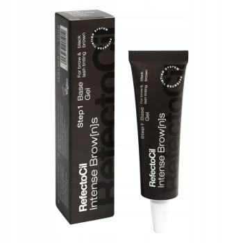 RefectoCil Intense Brow[n]s Base Gel Black Brown 15ml farba do brwi
