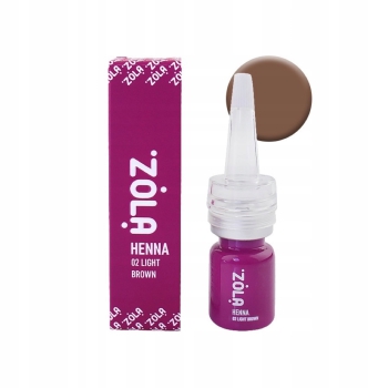 Zola Henna Do Brwi 02 Light Browm 5 g