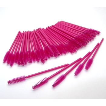 Pipilashes szczoteczki nylonowe classic dark pink 50 szt